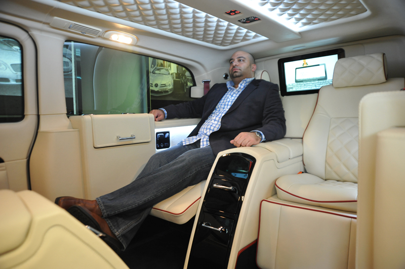 Bespoke Mercedes Viano Gives Glimpse Of Glamour