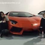 signature-car-hire-showroom-girls-aventador