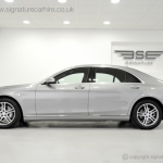 new-mercedes-s350-silver-side