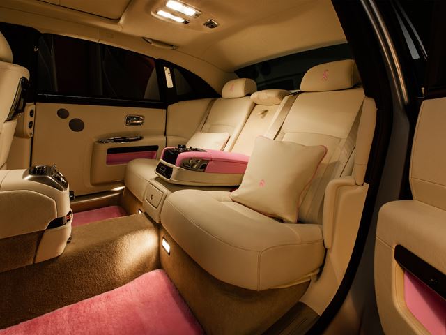 Pink is the Colour Chosen for This Rolls Royce