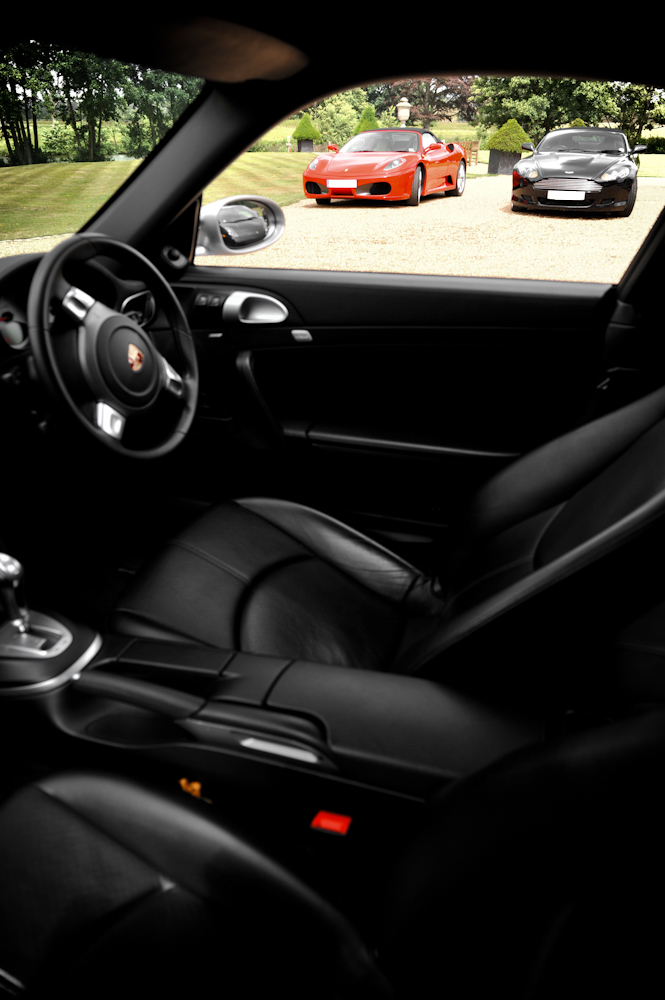 Porsche Turbo 911| Ferrari F430| Aston Martin DB9 Volante