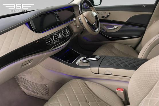 mercedes-maybach-S600-front seats view