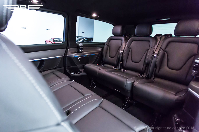 Mercedes Benz V Class Hire London 8 Seater Luxurious