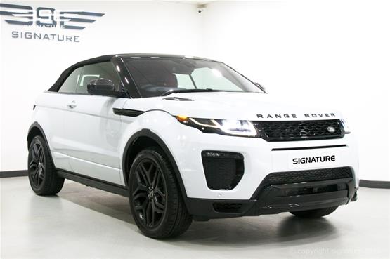 Range Rover Evoque Convertible HSE Dynamic LUX Right Front View